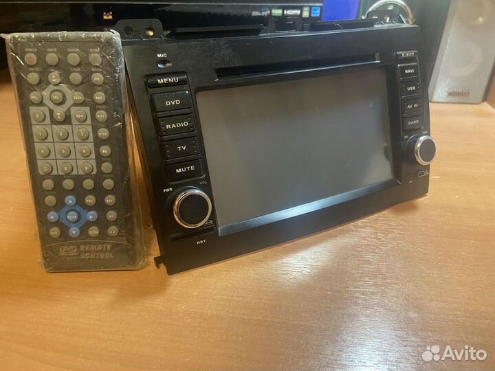 Магнитола 2din Toyota prado 120