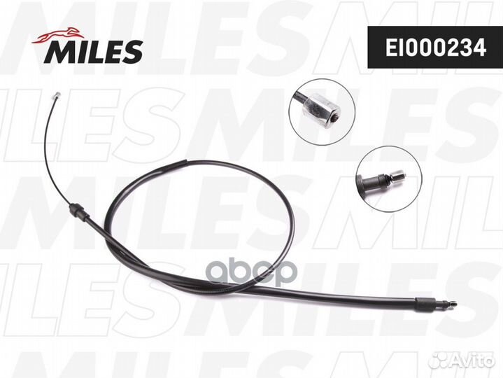 Трос ручного тормоза citroen berlingo/peugeot P