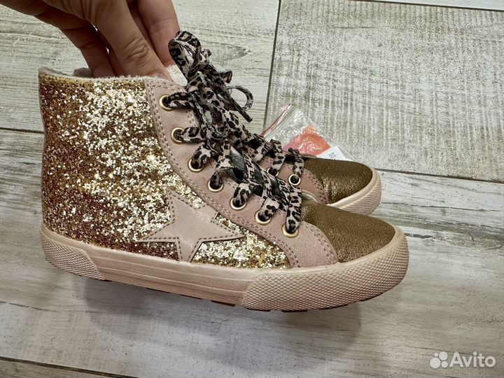 Next утепленные ботинки размер 30.5