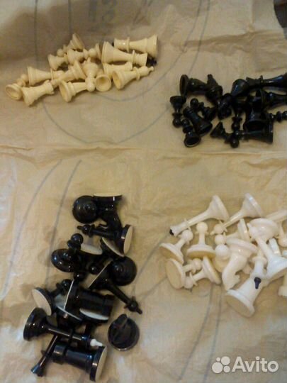 Два набора шахмат изг СССР (оба ни комплект)