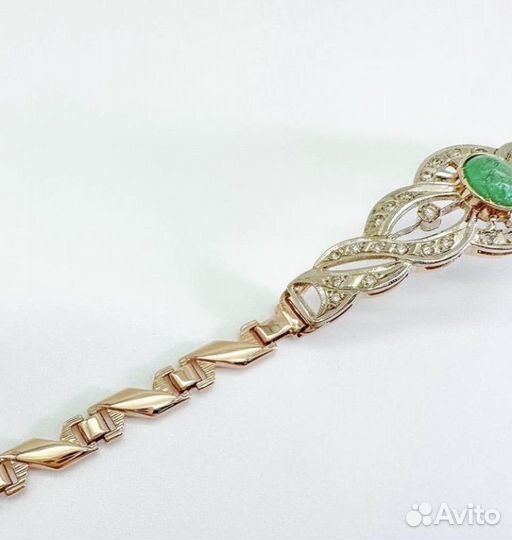 Золотой браслет с бриллиантами 583 пр