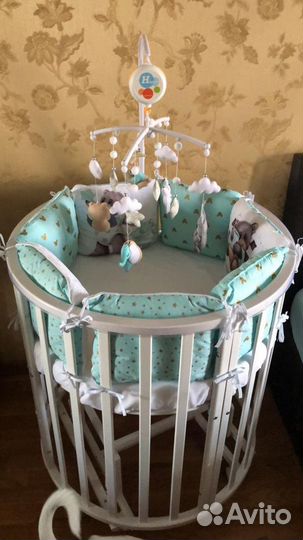 Бортики в кроватку