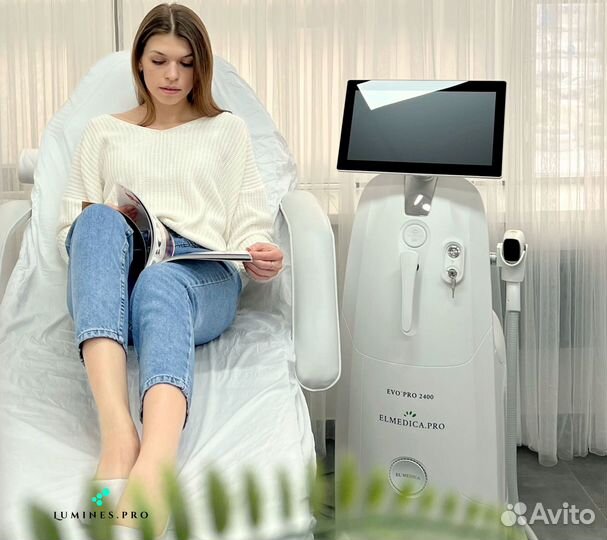 Диодный лазер для эпиляции Люминес. MaxPlus 2000 Вт