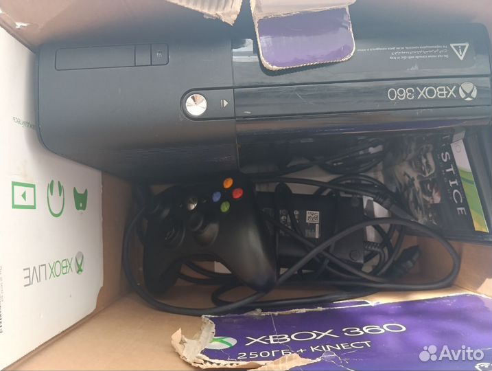 Xbox 360, 250gb+kinect