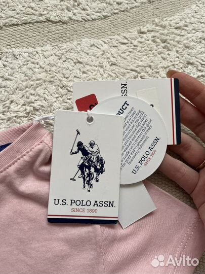 Футболка us polo для девочки