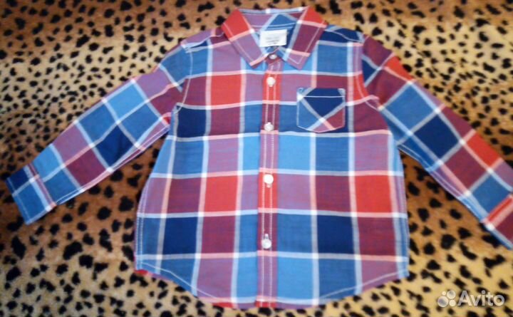 Рубашки для мальчика. Рост 86-92