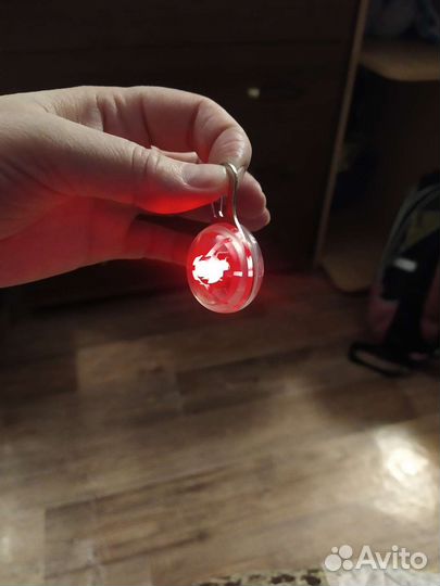 Брелки на ошейник светящиеся