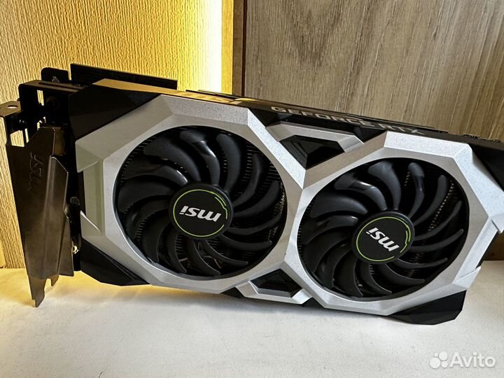 Видеокарта MSI Ventus 2070 Super (Samsung)гарантия