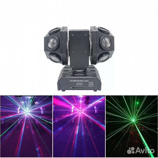 Светомузыка super/moving ERA-2023/3&1,180wat