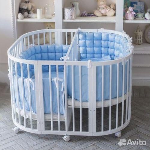 Кроватка для двойни новая