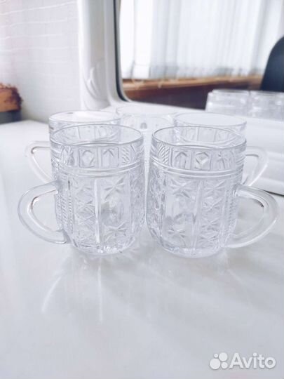 Хрустальные стаканы