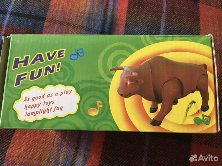 Сувенир игрушка Бык