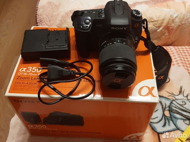 Фотоаппарат sony alpha 350