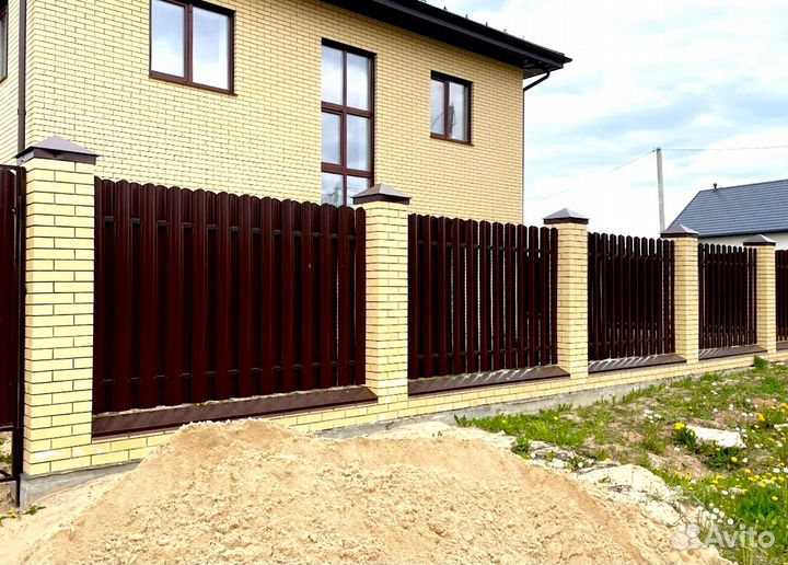 Забор под ключ