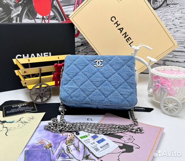 Новая женская сумка из денима