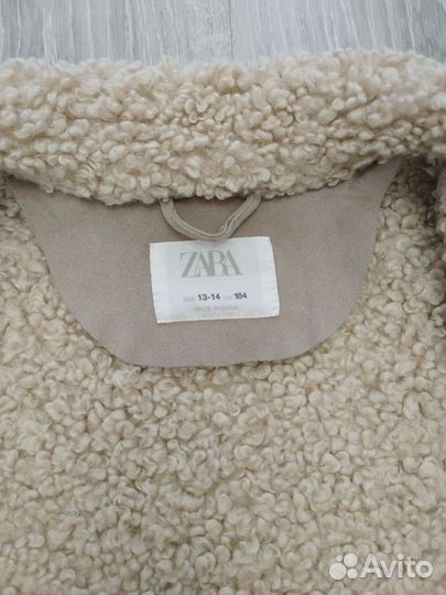 Пальто для девочки zara