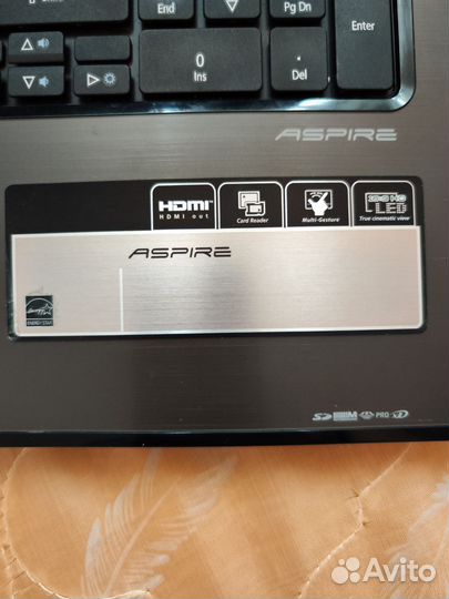 Ноутбук acer aspire 7551