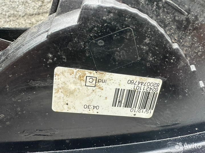 Задняя левая фара рено логан