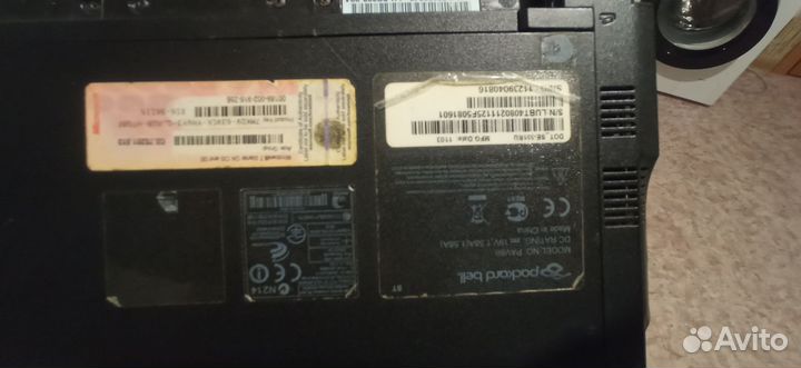 Корпус для нетбука Packard Bell pav80
