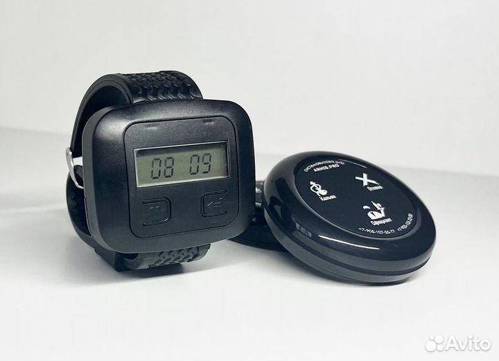 Часы официанта Эконом, кнопка вызова официанта