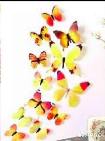 Декоративные бабочки, бабочки для декора