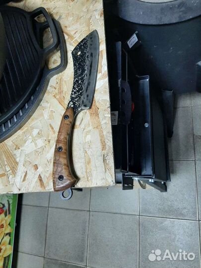 Нож-топор для рубки костей И мяса