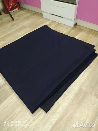 Отрез ткани драп полушерсть