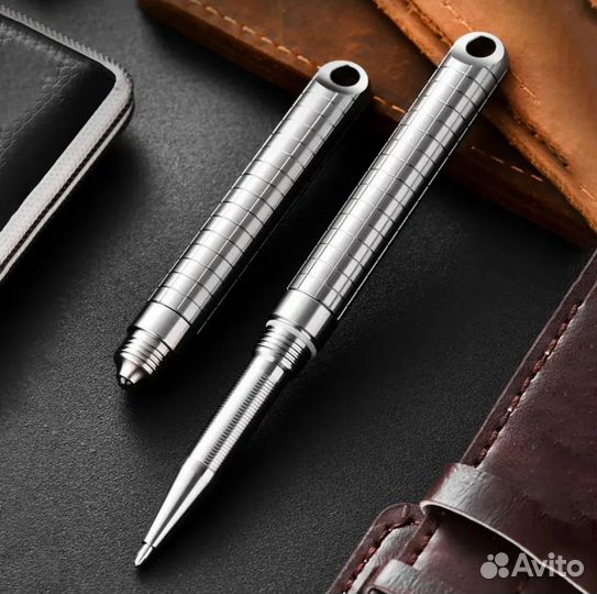 Титановая компактная ручка с стеклобоем