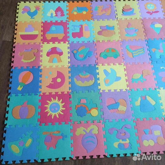 Детский коврик пазл