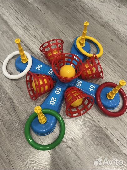 Кольцеброс детская игра