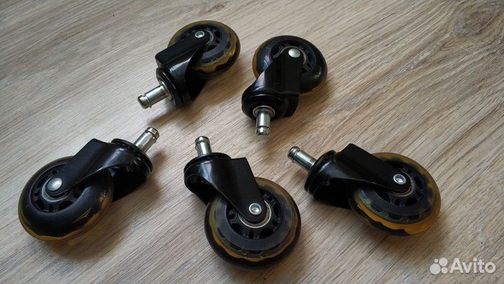 Колеса для офисного кресла 5шт