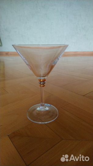 Новый набор фужеров для мартини. Чехия