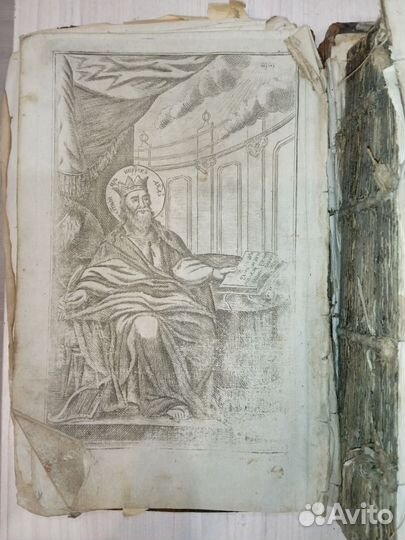 Старинная книга 18 век