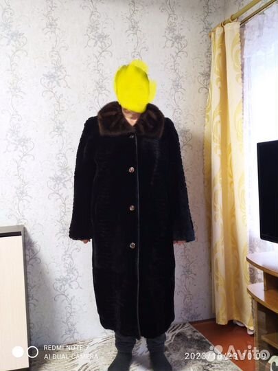 Шуба мутоновая