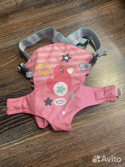 Сумку-кенгуру для baby-born