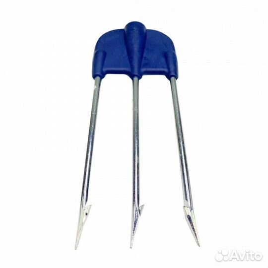 Наконечник трезубый длин. D4 мм, пласт. основание