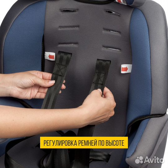 Детское автокресло Zlatek Fregat 9-36 кг синий