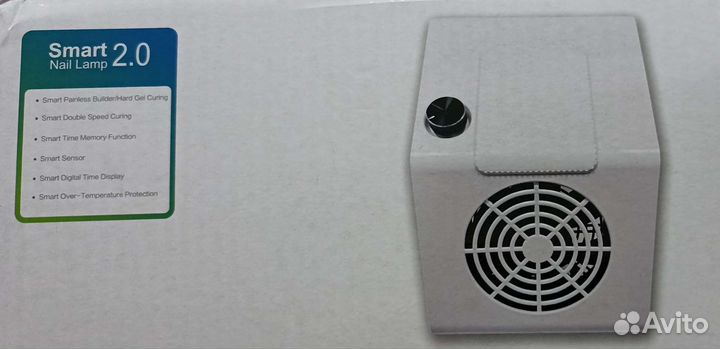 Пылесос (вытяжка) для маникюра, новый, 80 Вт