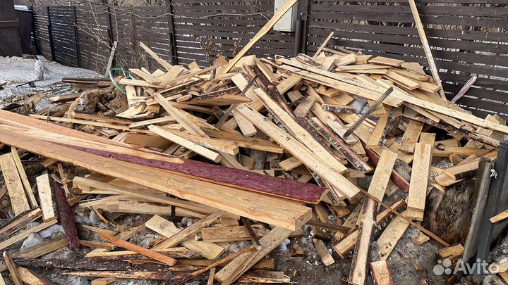 Горбыль на дрова