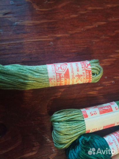 Нитки мулине СССР