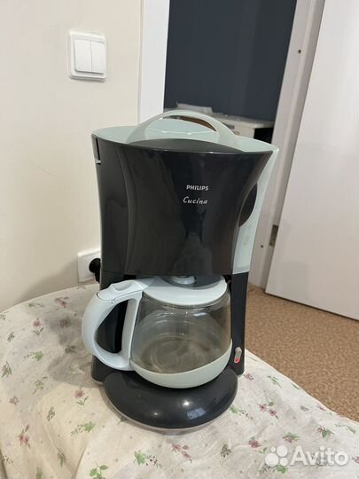 Кофеварка капельная philips cucina hd 7524