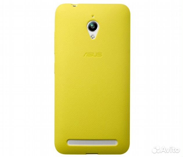 Оригинал Чехол на asus ZenFone GO ZC500TG (жёлтый)