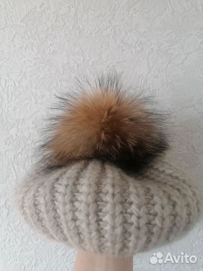 Беретка женская зимняя