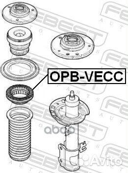 Подшипник опоры амортизатора opel vectra C/astr