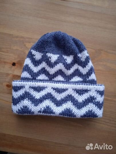 Шапка женская двухсторонняя