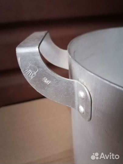 Кастрюля алюминиевая СССР новая 8,6,4.5л