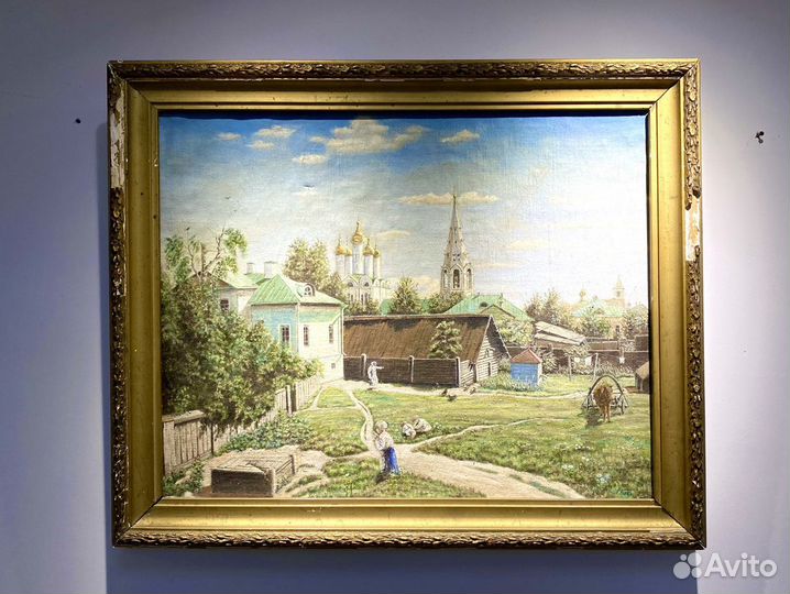 Старинная картина 