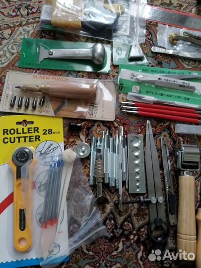 Профессиональный Набор для работы с кожей 59 предм