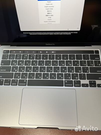 Apple macbook pro 13 2022 m2 512 touchbar