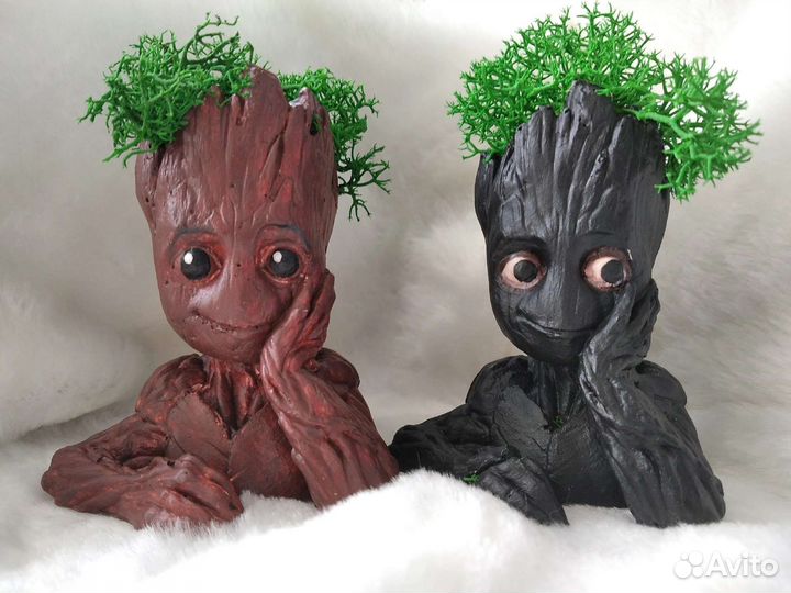 Грут, гипсовая фигурка, хендмейд